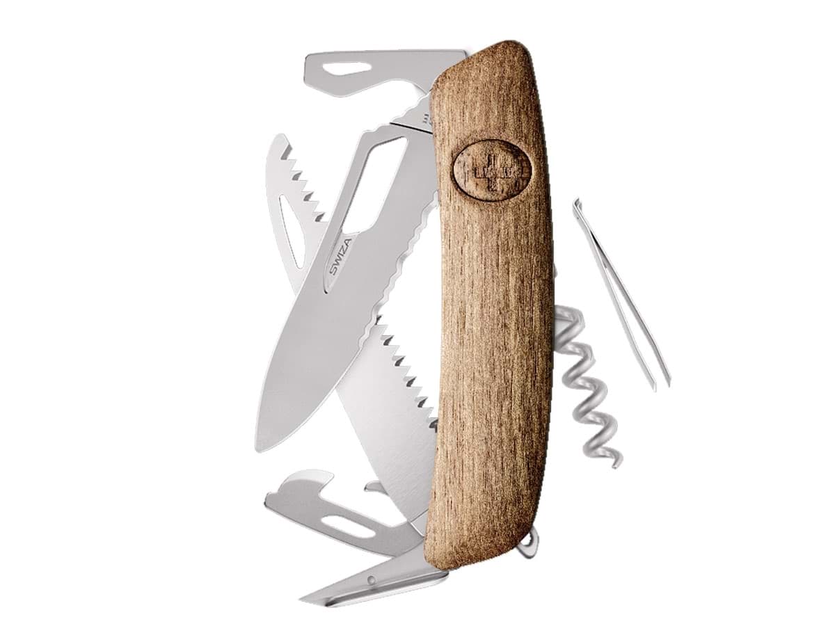 Bild von Swiza - SH05TR AM Wavy Edge Wood Walnut