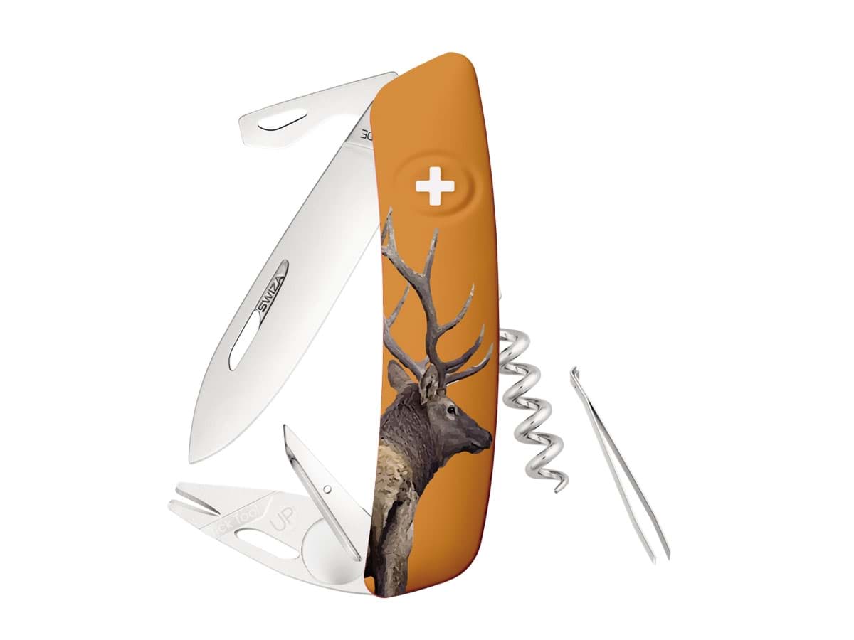 Picture of Swiza - TT03 Tick Tool Wildlife Deer Orange