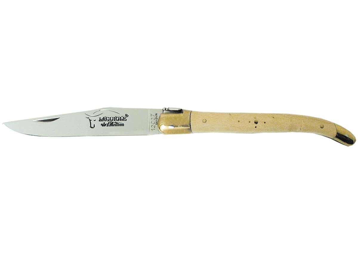 Bild von Laguiole Honore Durand - Steakmesser-Set Buchsbaumgriff 13 cm