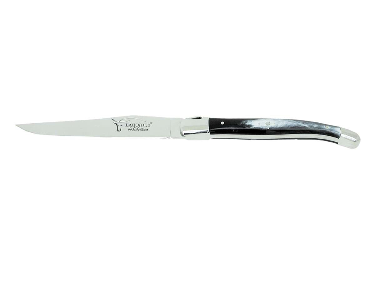 Bild von Laguiole Honore Durand - Tafelmesser mit Hornspitzgriff