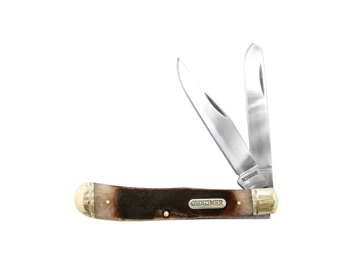 Bild von Old Timer - Folding Large Gunstock Trapper Bone