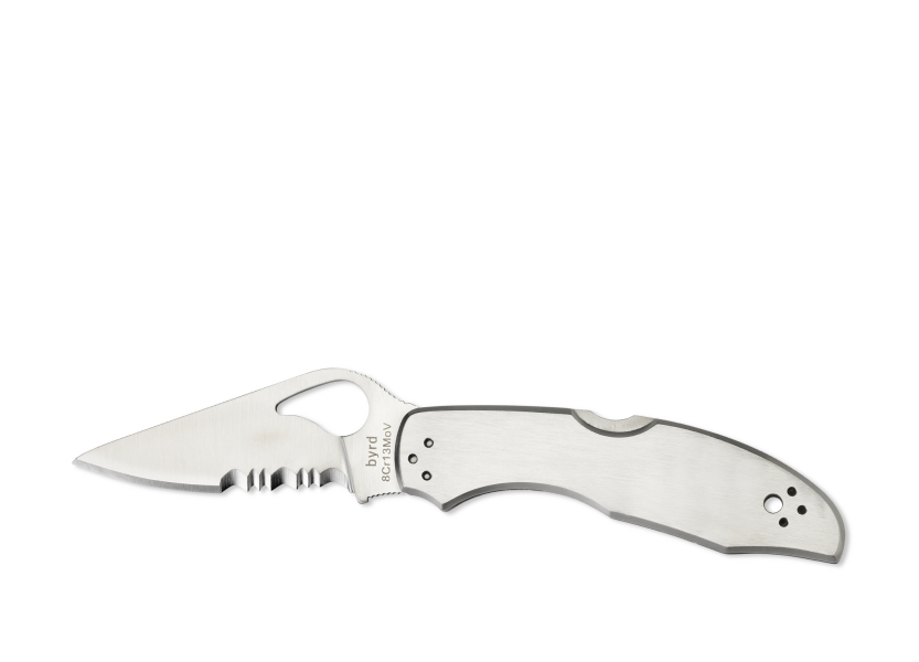 Picture of Spyderco - Byrd Meadowlark 2 Stainless with Serrated Edge