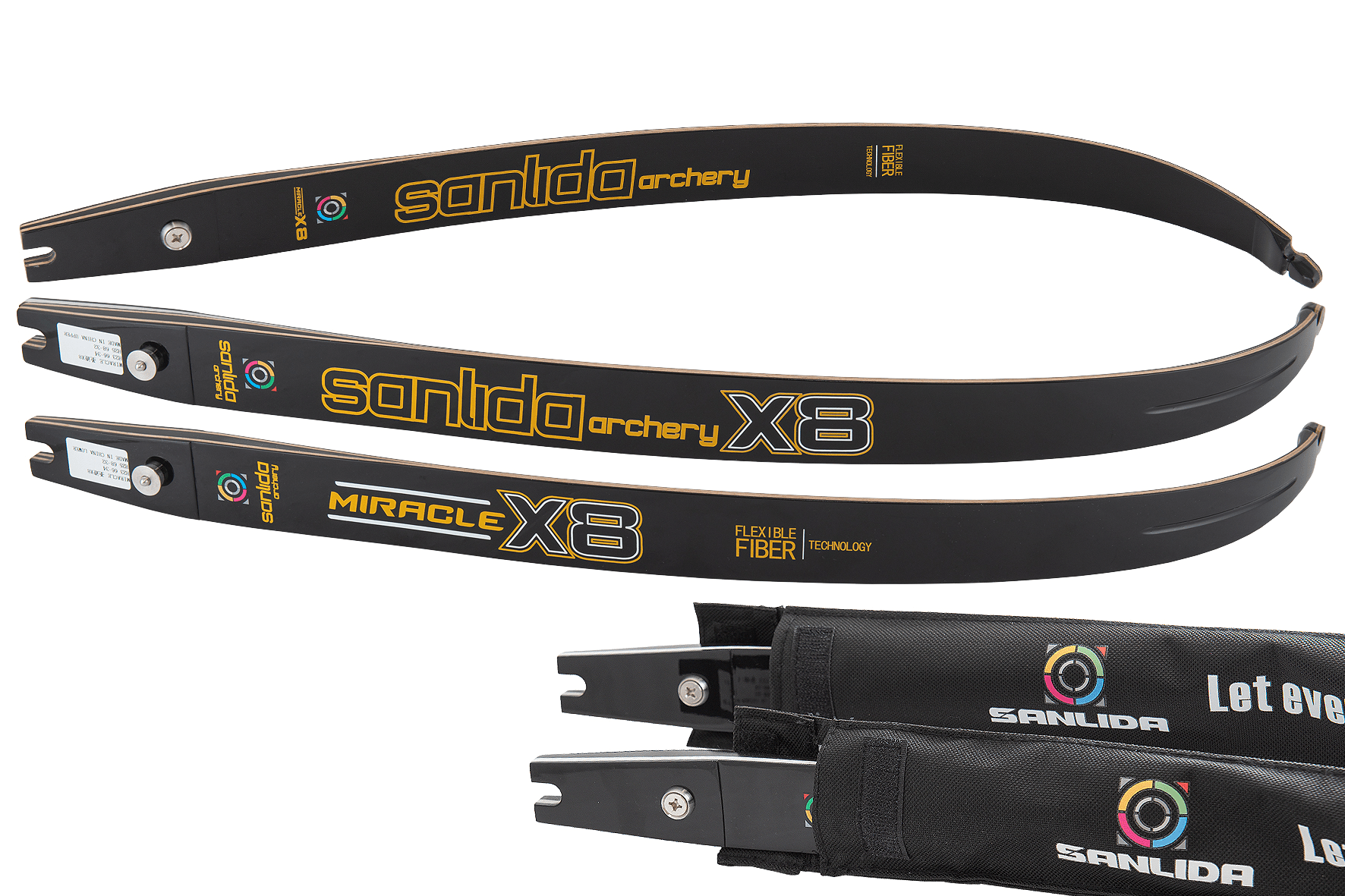 Bild von Sanlida - ILF Miracle X8 Fiber Wood 25" 68-20 lbs 23" 66-22 lbs