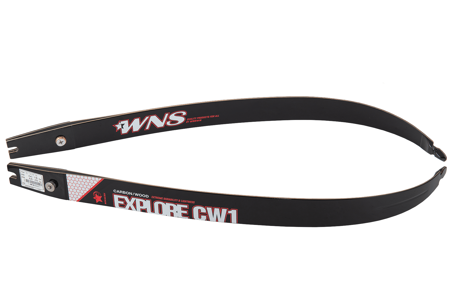 Bild von WNS - Carbon Wood Explore-CW1 25" 66-22 lbs 23" 64-24 lbs