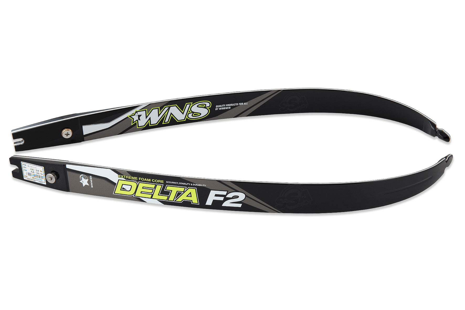 Bild von WNS - Fiber Foam Delta F2 25" 66-20 lbs 23" 64-22 lbs