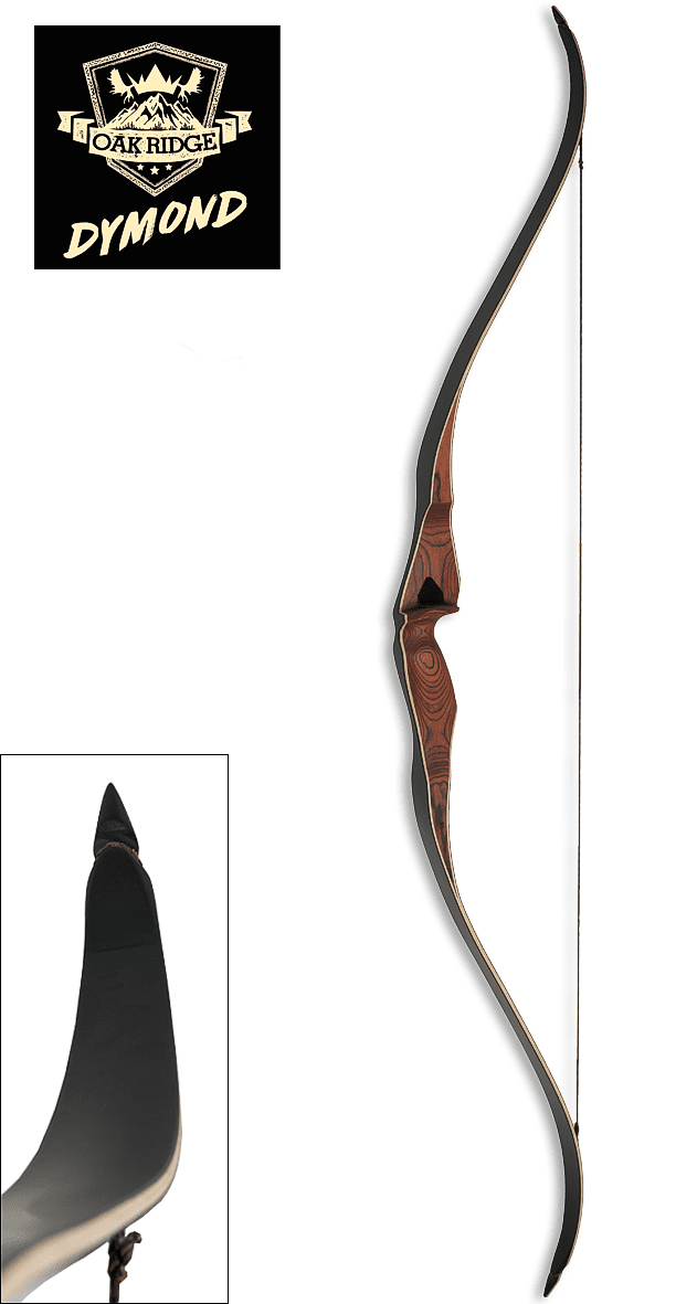 Bild von Oak Ridge - Dymond 62" RH 25 lbs Flemish Dyneema String Incl.