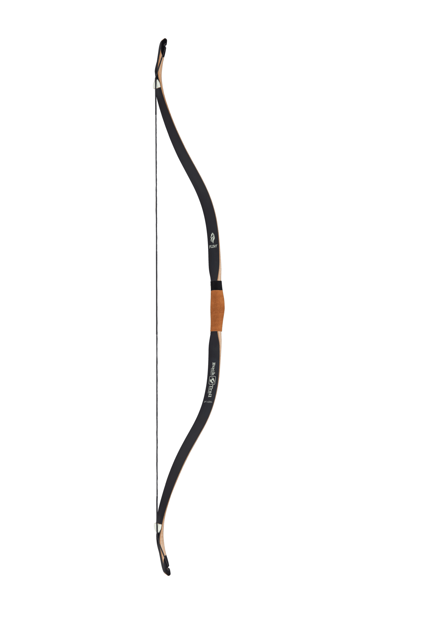 Bild von Buck Trail - Black Flint 48" 40 lbs Ambidextrous D-75 String Incl.