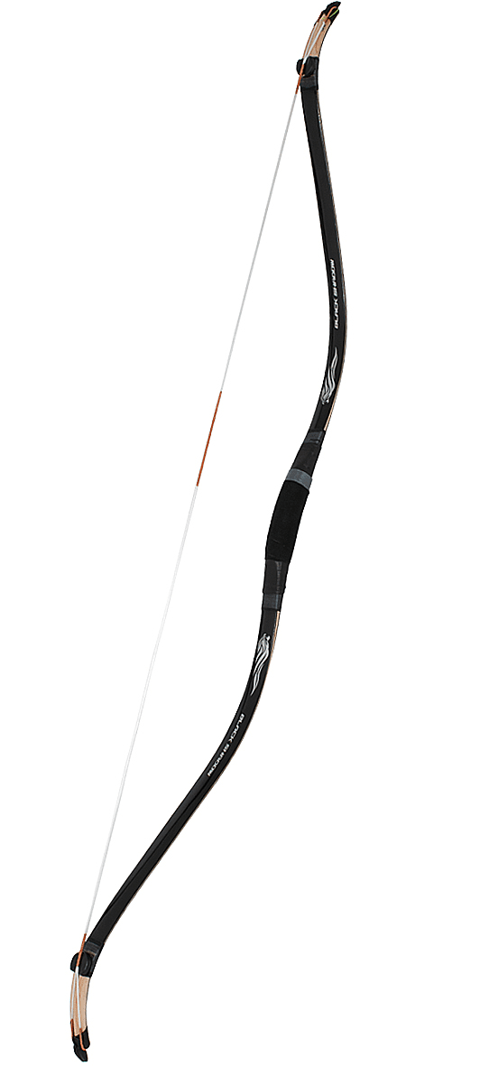 Bild von Freddie Archery - Traditional Black Shadow 48" 50 lbs Carbon RH-LH String Incl.