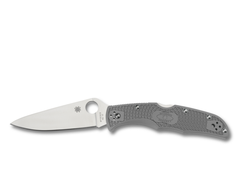 Bild von Spyderco - Endura 4 Full-Flat Ground Grau