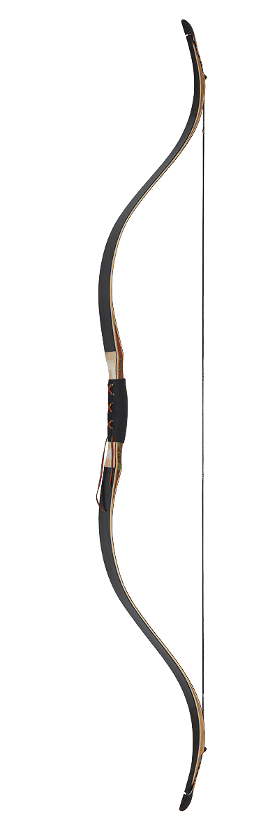 Bild von Oak Ridge - Traditional Black Sada 52" 50 lbs Ambidextrous D-75 String Incl.