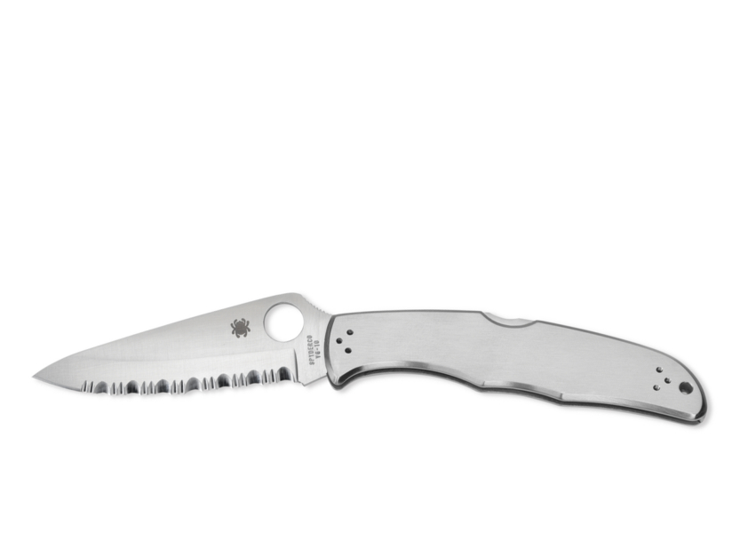 Picture of Spyderco - Endura 4 Full Stainless with Full Serrated Edge