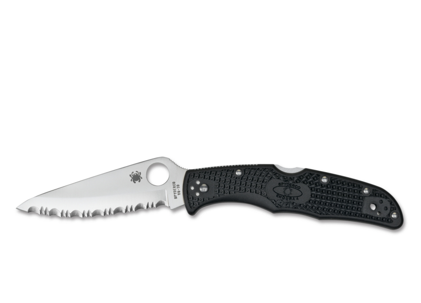 Immagine di Spyderco - Endura 0 Lightweight con lama seghettata completa