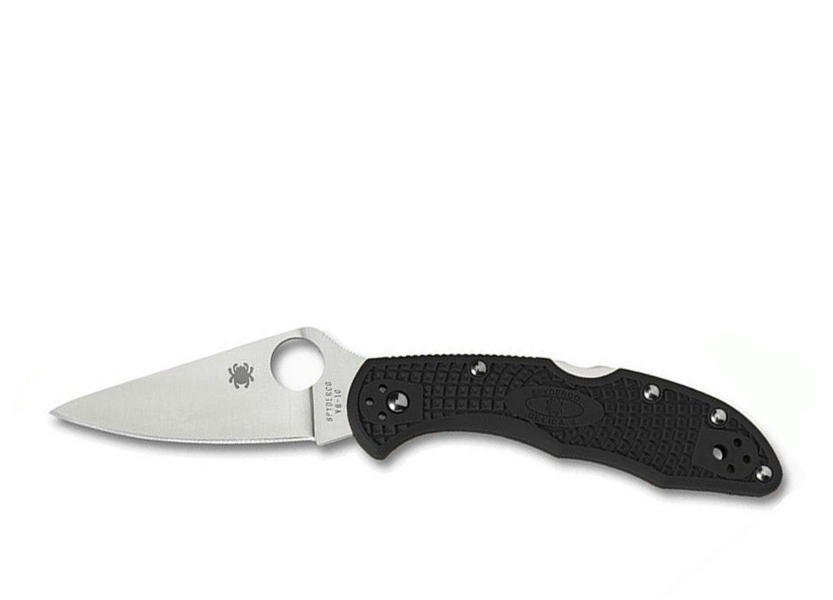 Picture of Spyderco - Delica 4 Lightweight Full-Flat Ground Black