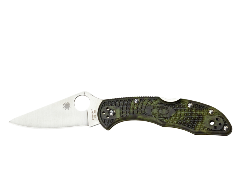 Picture of Spyderco - Delica 4 Lightweight Zome Green