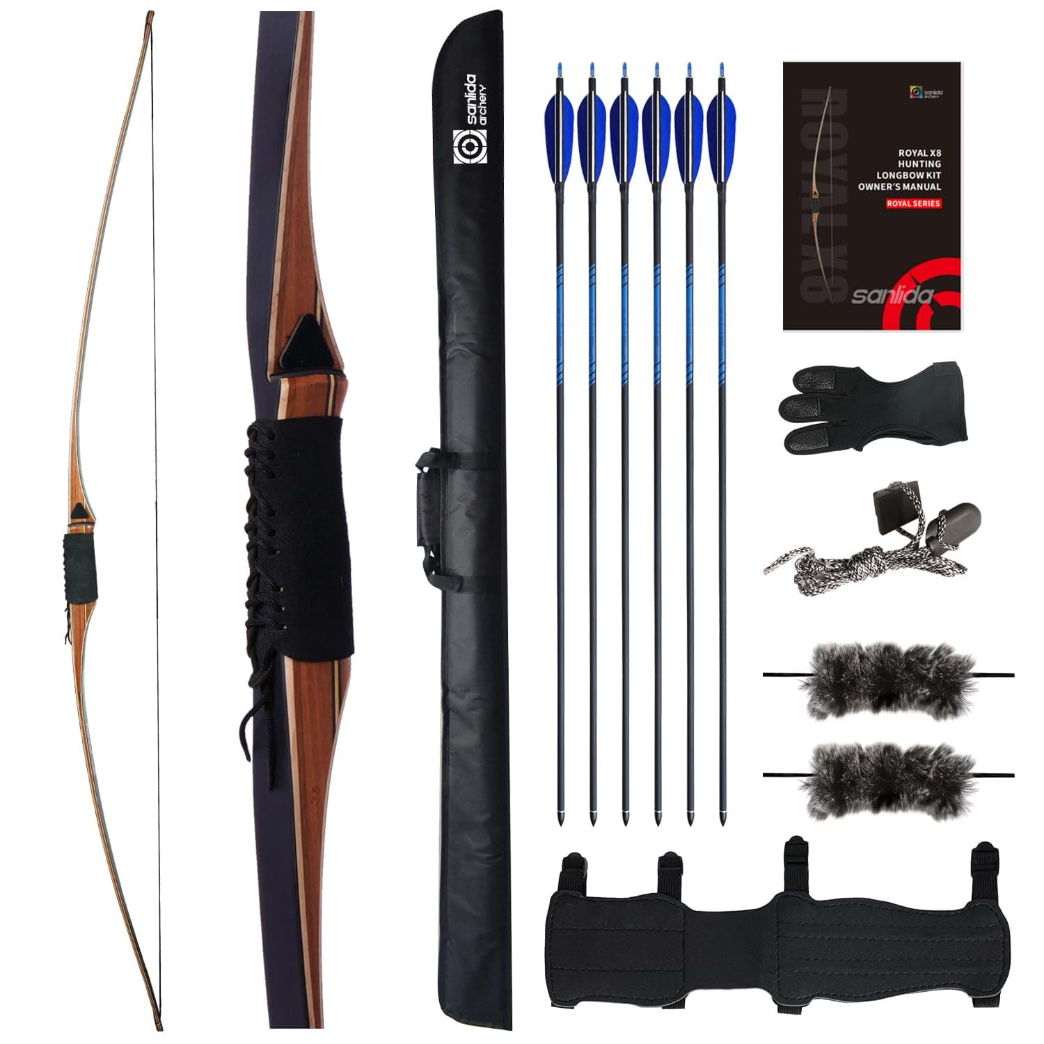 Bild von Sanlida - Package Royal X8 68" RH 35 lbs