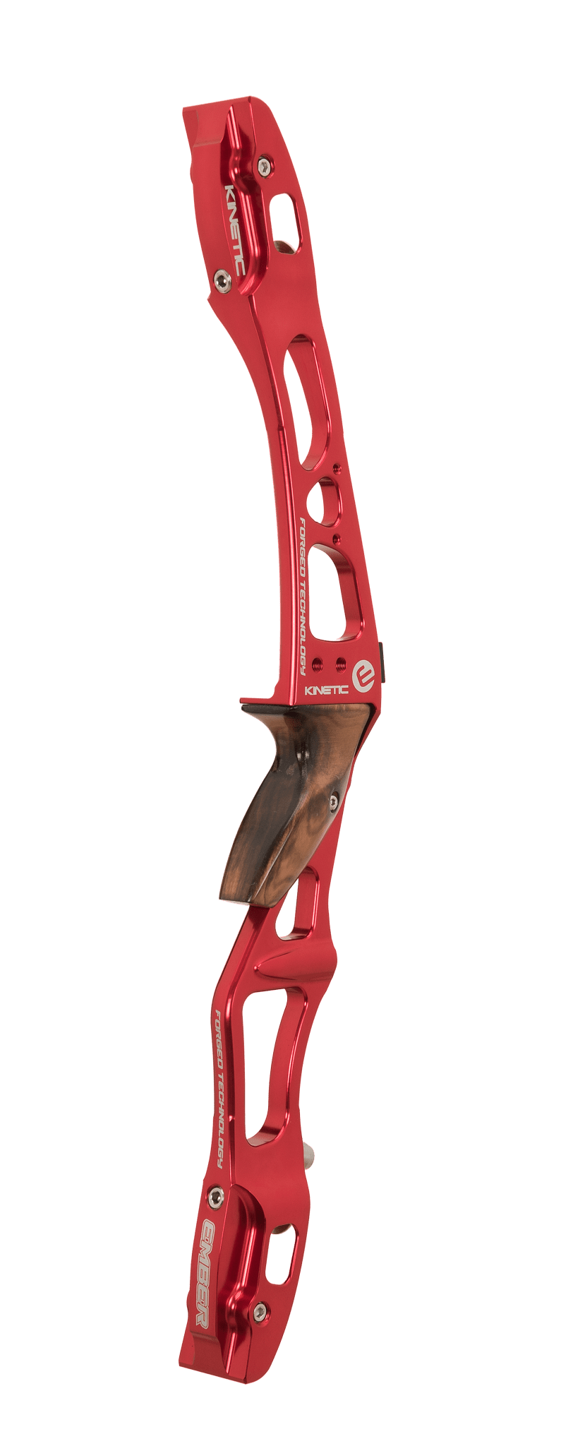 Bild von Kinetic - Forged Ember 23" with Wooden Grip RH Anodized Red