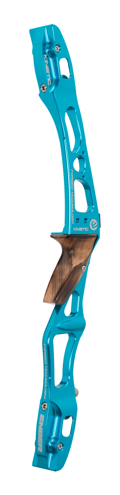 Bild von Kinetic - Forged Ember 23" with Wooden Grip RH Anodized Turqoise