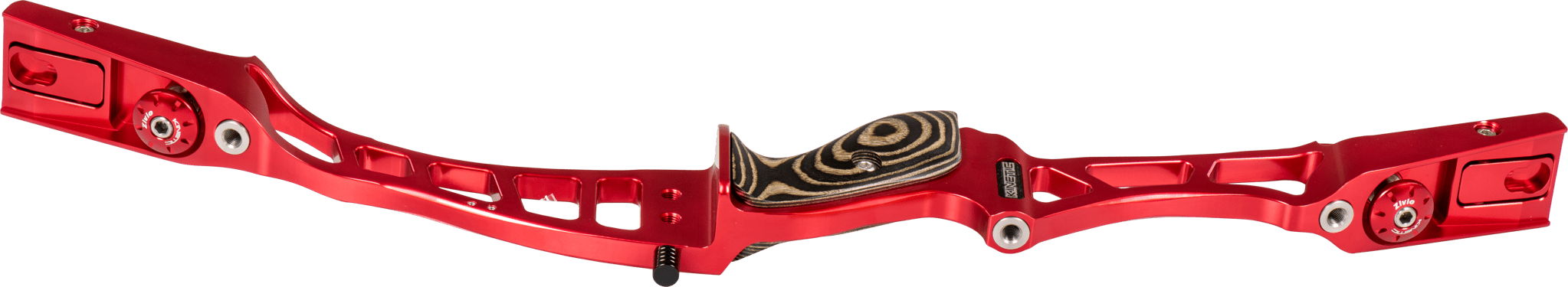 Bild von Kinetic - Forged Zivio with Wooden Grip 25" RH Anodized Red