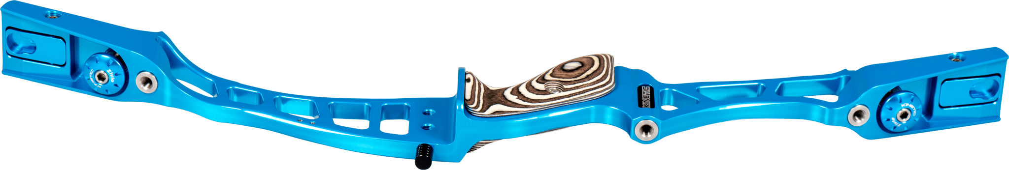 Bild von Kinetic - Forged Zivio with Wooden Grip 25" RH Anodized Turquoise