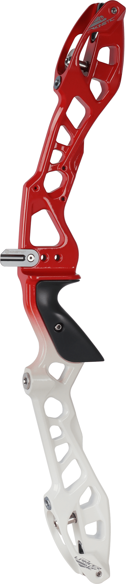 Bild von Kinetic - Lancer V2 25" LH Two-Tone Glossy White-Red