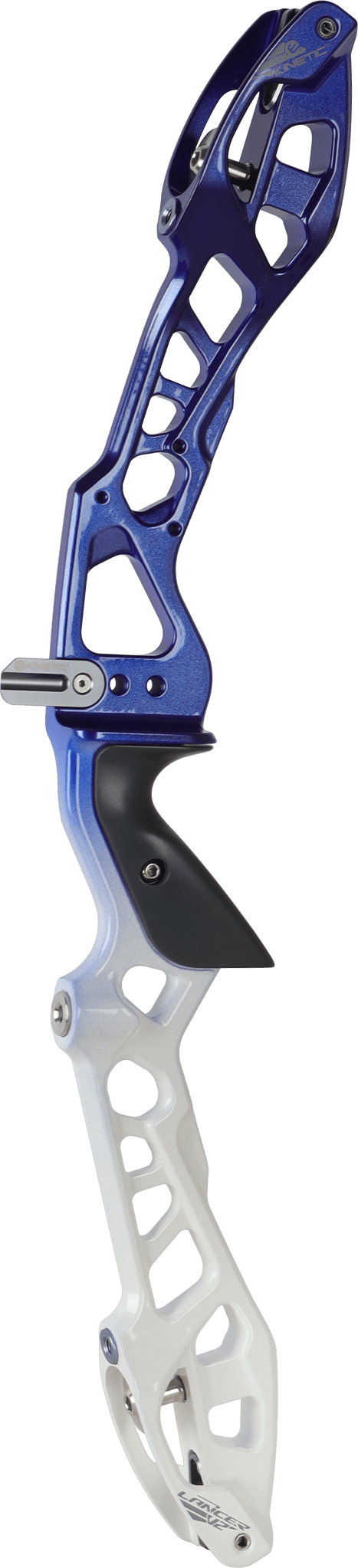 Bild von Kinetic - Lancer V2 25" RH Two-Tone Glossy White-Blue