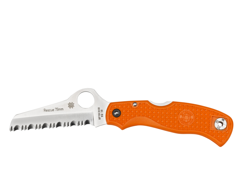 Picture of Spyderco - Rescue 79mm Lightweight Orange