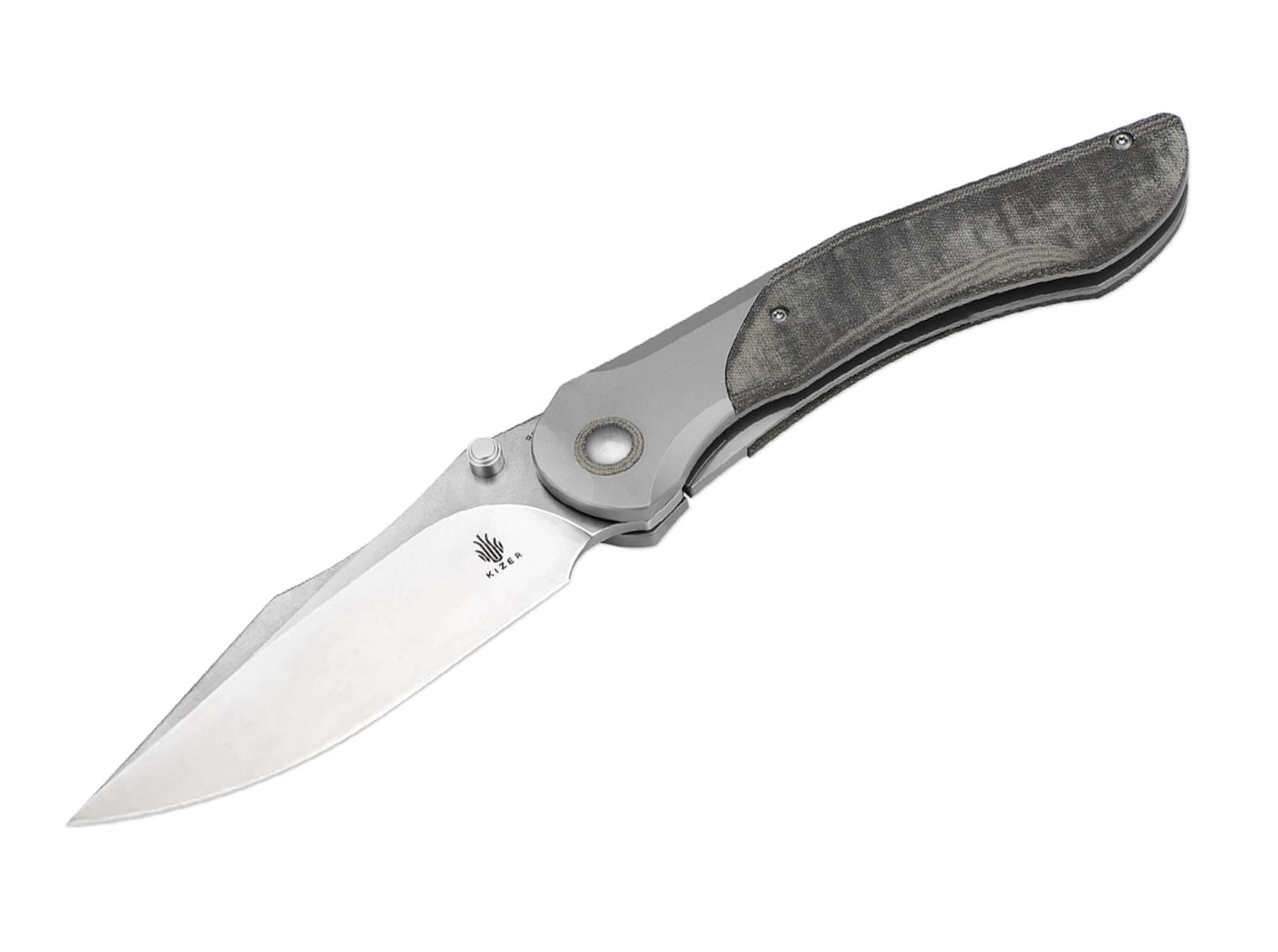 Bild von Kizer - Mystic Titanium Micarta Green