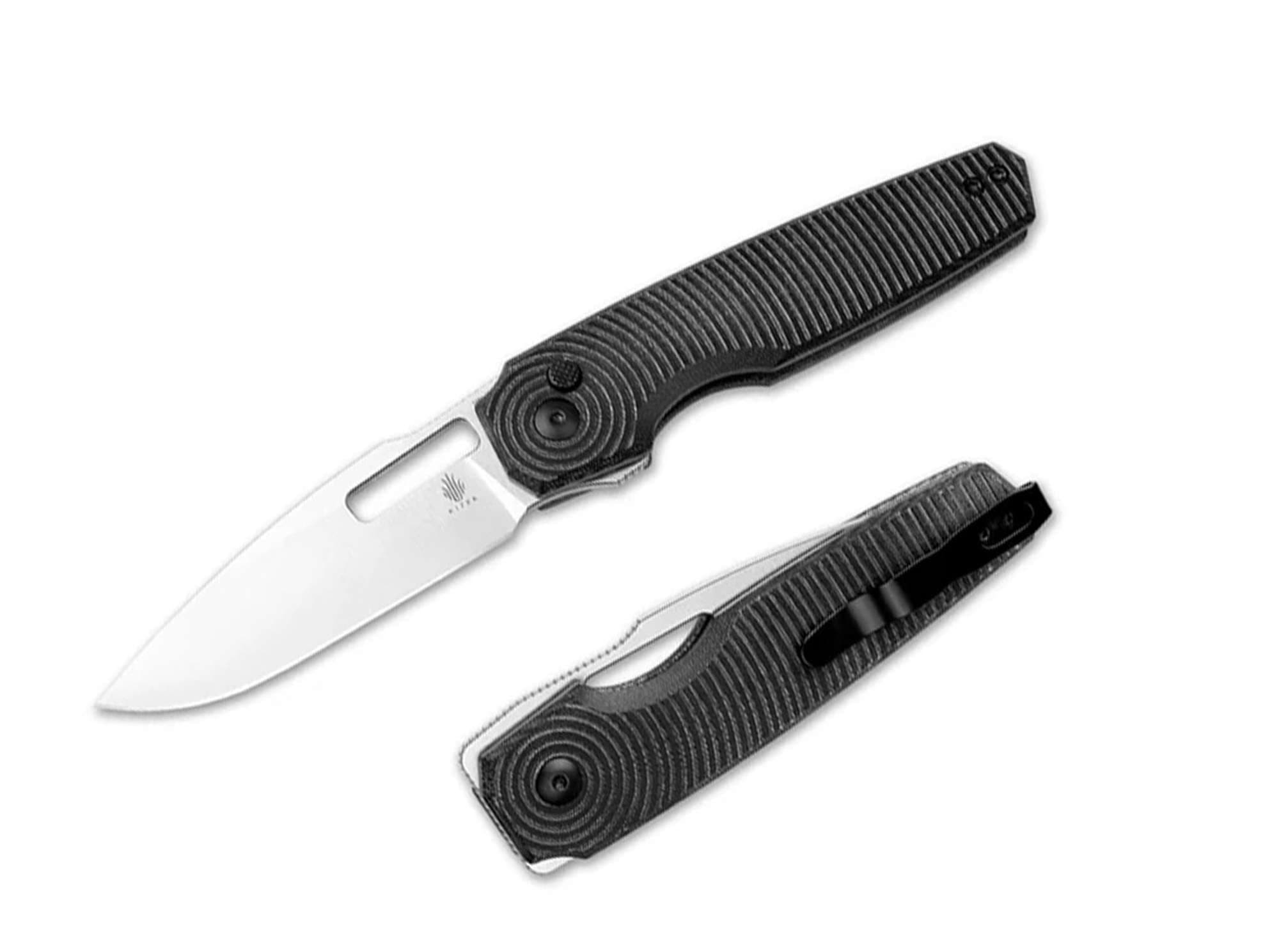 Image de Kizer - Dogfish Micarta Noir