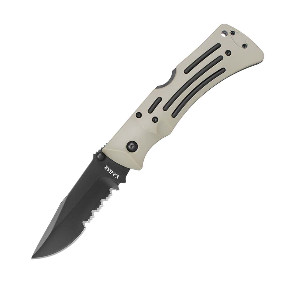 Bild von Ka-Bar - 3053 Desert Mule Folder Serrated