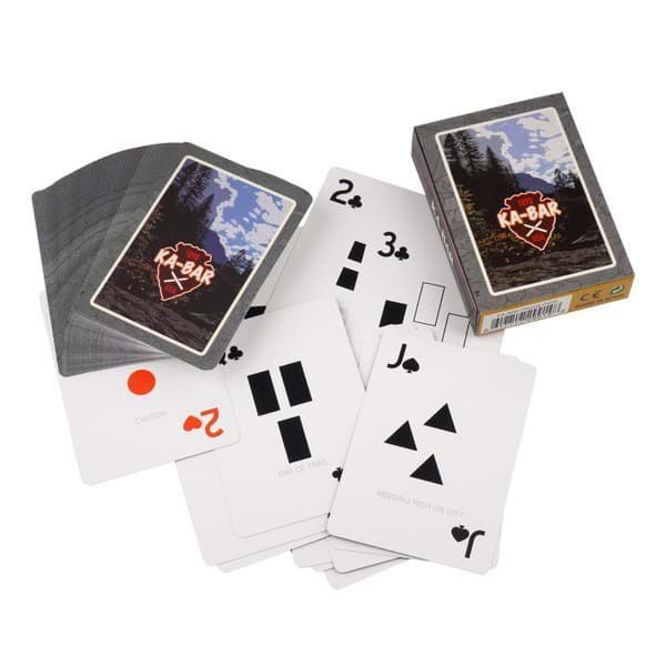Bild von Ka-Bar - 9914 Playing Cards with Trail Markings