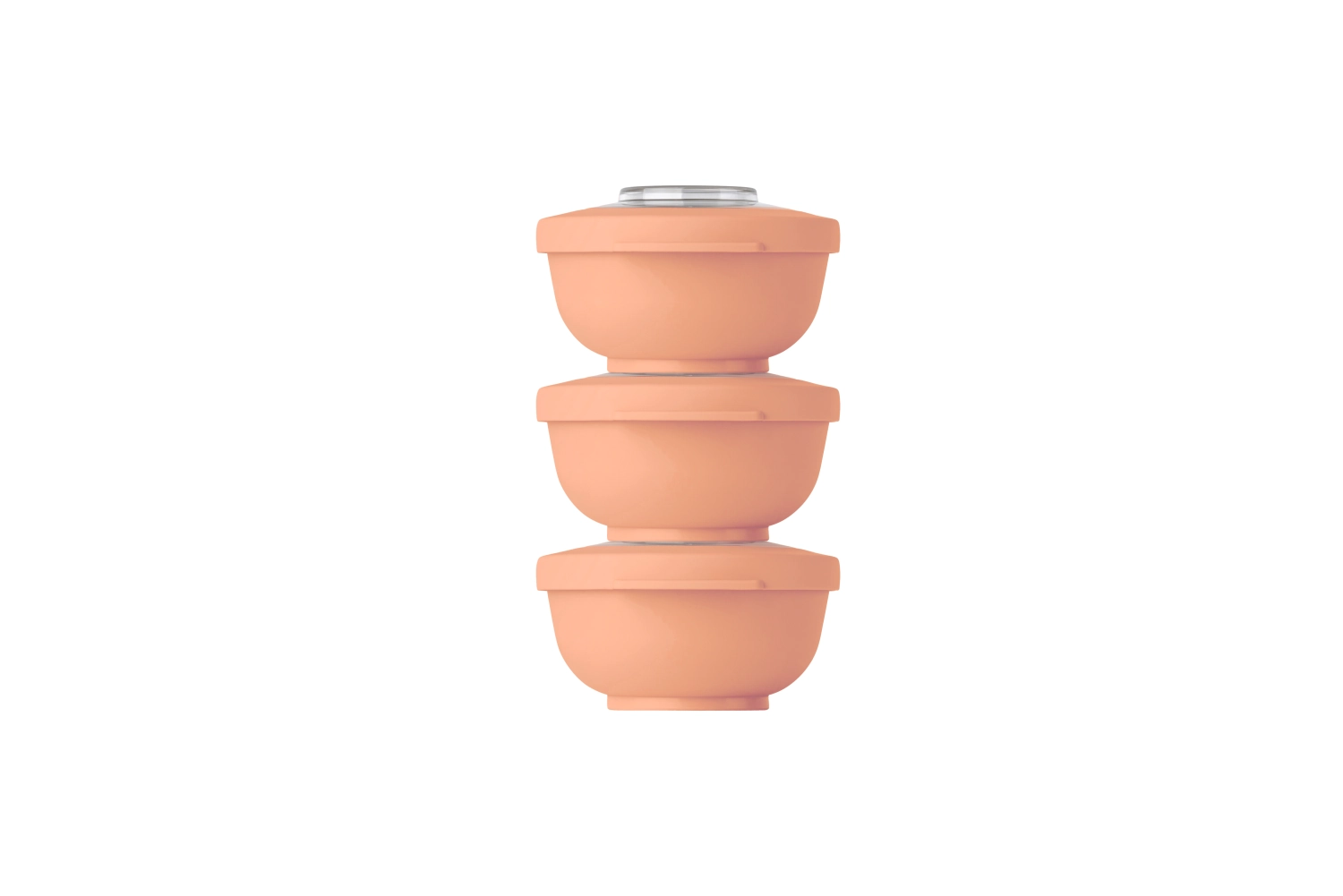 Bild von Amuse - 3er Set Tylla 200 ml 105 x 105 x 18 cm peach