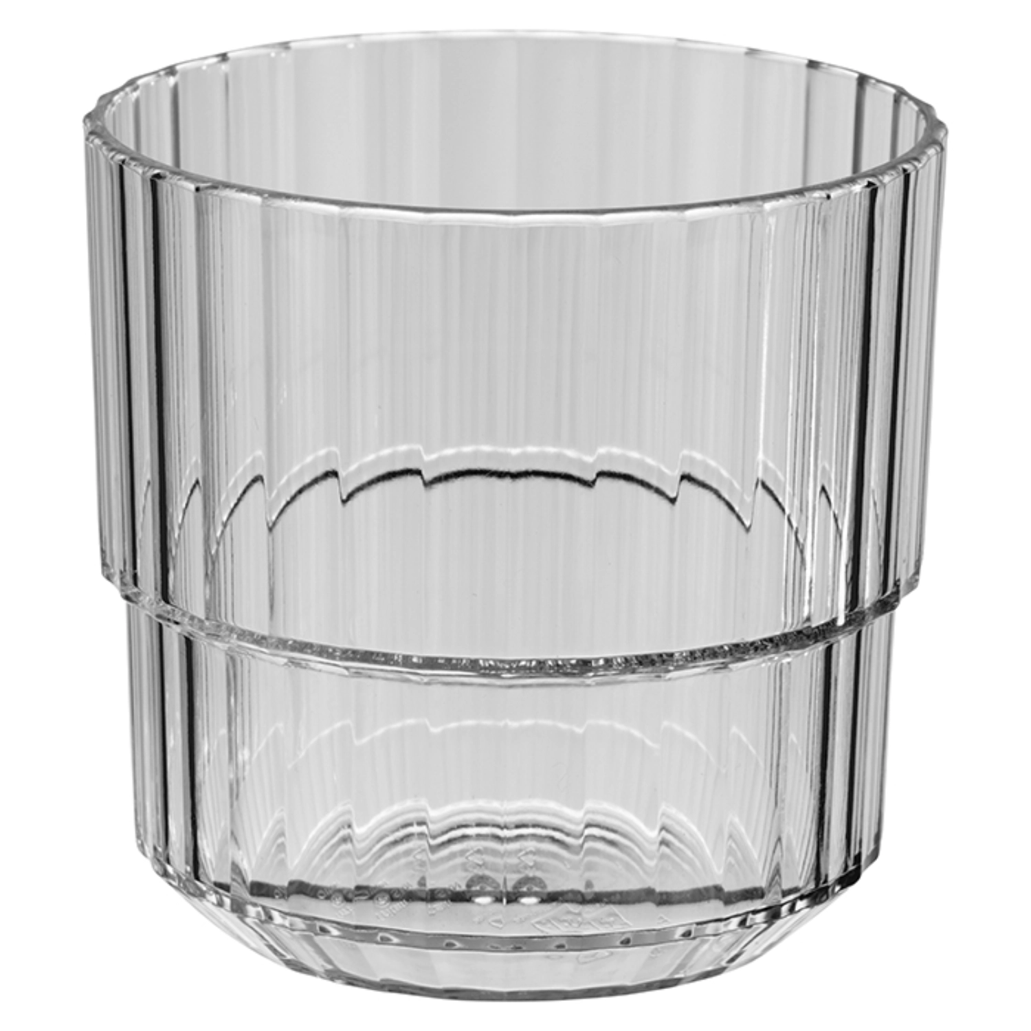 Bild von APS - Trinkbecher Linea grau D 8.5 cm H 8 cm 220 ml