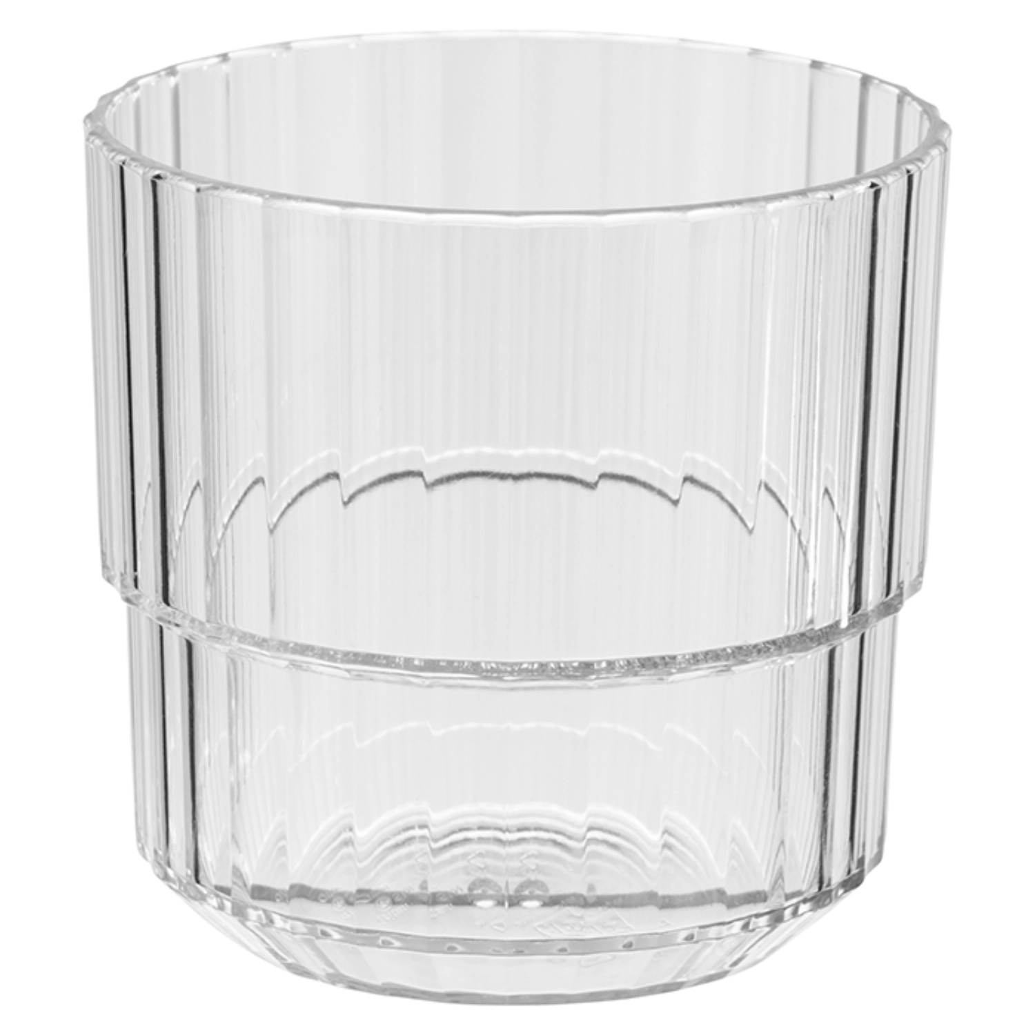 Bild von APS - Trinkbecher Linea transparent D 8.5 cm H 8 cm 220 ml