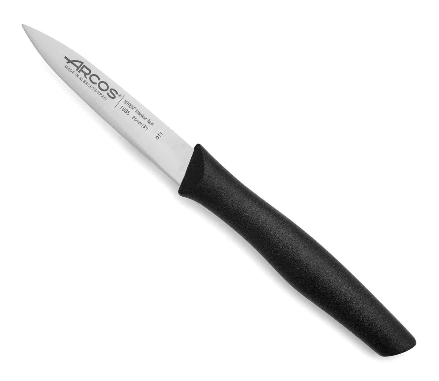 Bild von Arcos - Nova Rüstmesser glatt Klinge 8.5 cm Griff schwarz