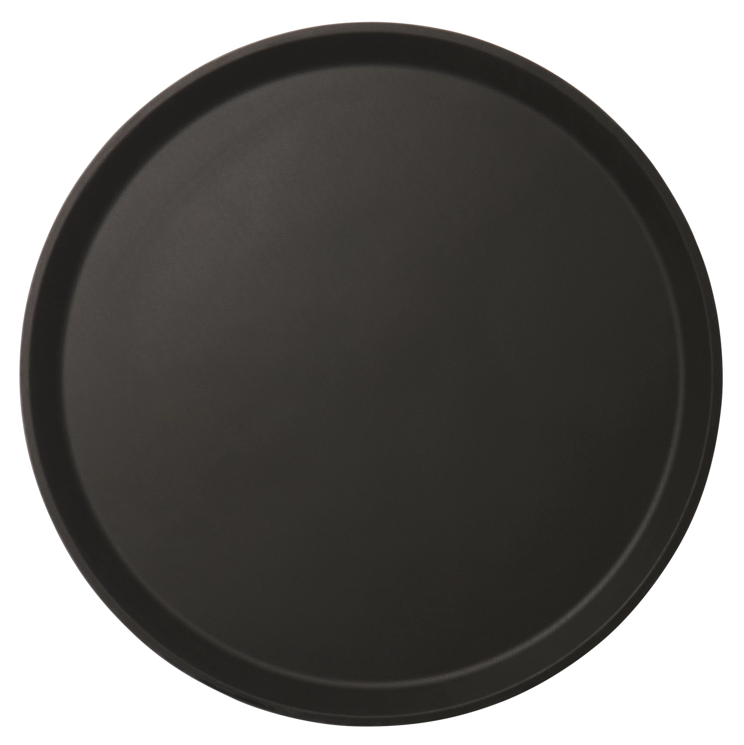 Bild von Cambro - Camtread Tablett Rund 40.5 cm schwarz rutschfest