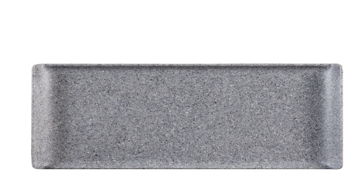 Immagine di Churchill - Alchemy Vassoio in Melamina Grigio Granito 56 x 15.3 cm