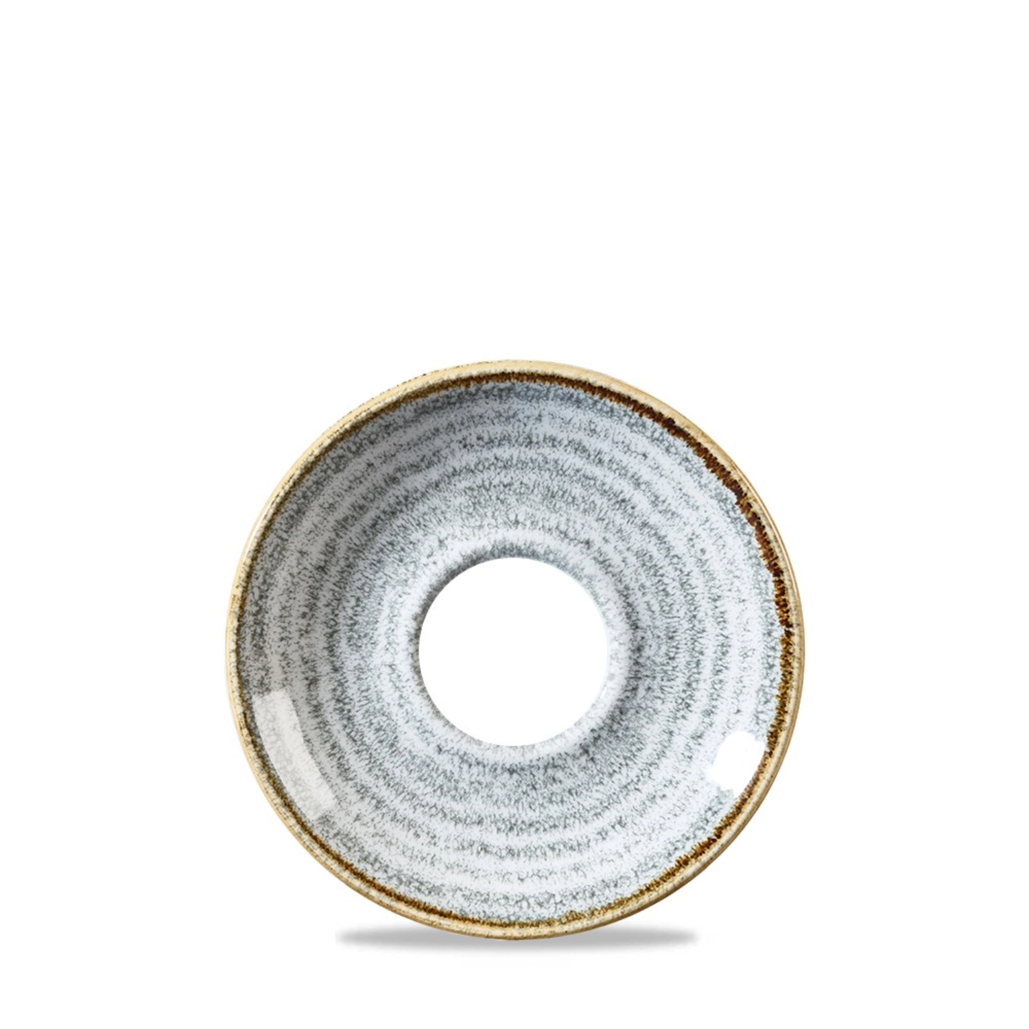 Bild von Churchill - S.P. Homespun Stone Grey Untertasse 15.6 cm