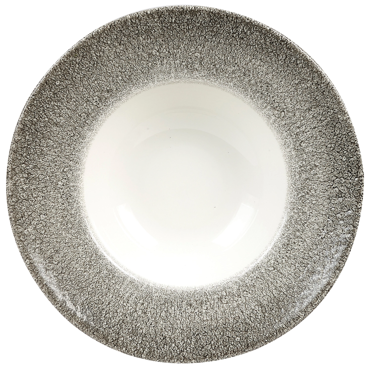 Bild von Churchill - S.P. Raku Quartz Black Teller tief 24 cm