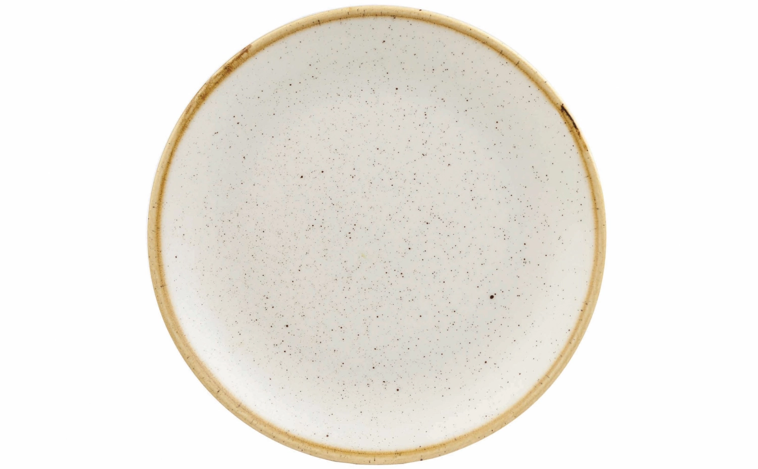 Picture of Churchill - Stonecast Barley White Coupe Plate flat 21.7 cm