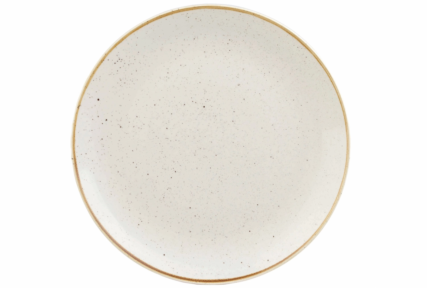Picture of Churchill - Stonecast Barley White Coupe Plate flat 32.4 cm