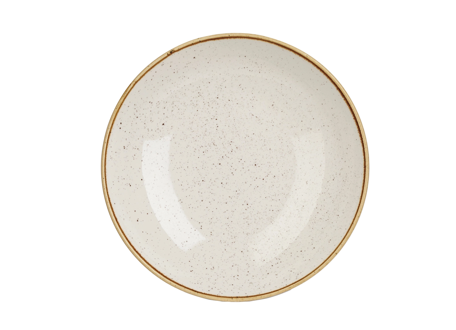 Bild von Churchill - Stonecast Barley White Coupe Teller tief 24.8 cm