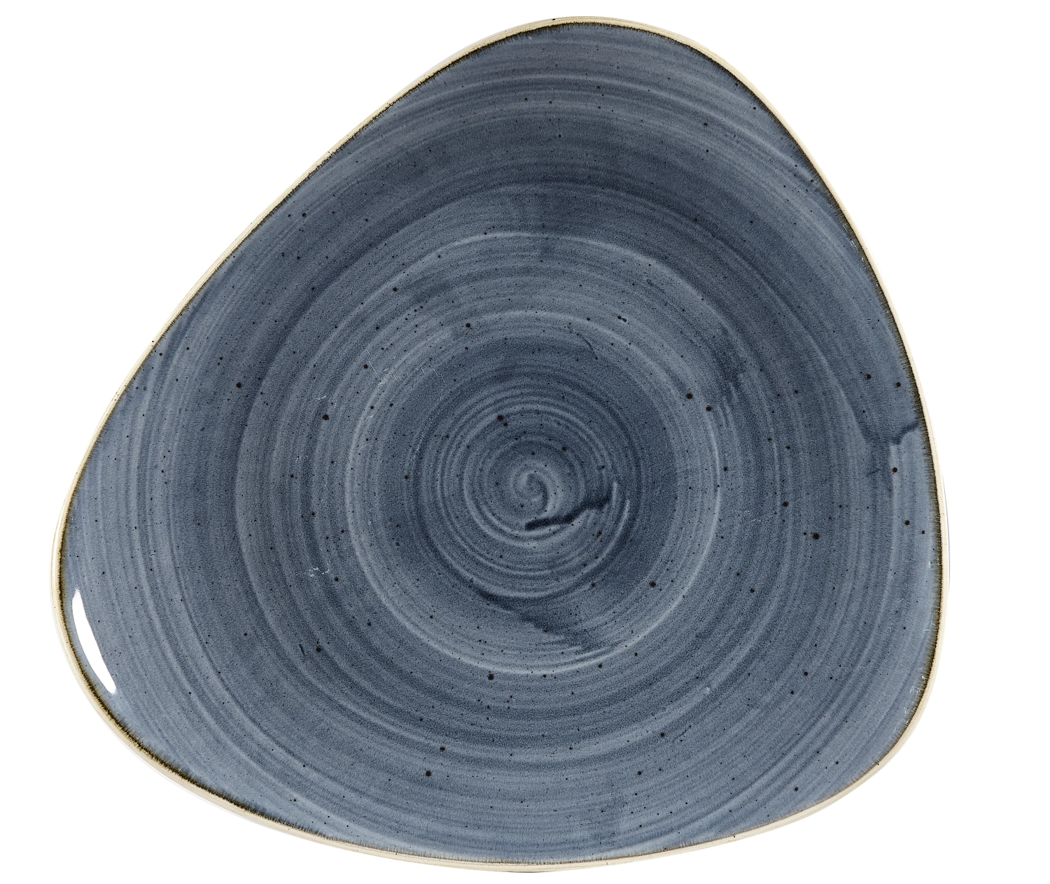 Bild von Churchill - Stonecast Blueberry Triangel Teller flach 31.1 cm