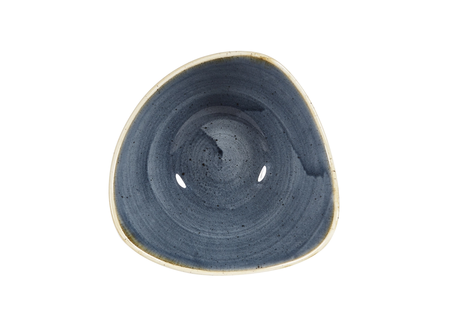 Bild von Churchill - Stonecast Blueberry Triangel Teller tief 18.5 cm