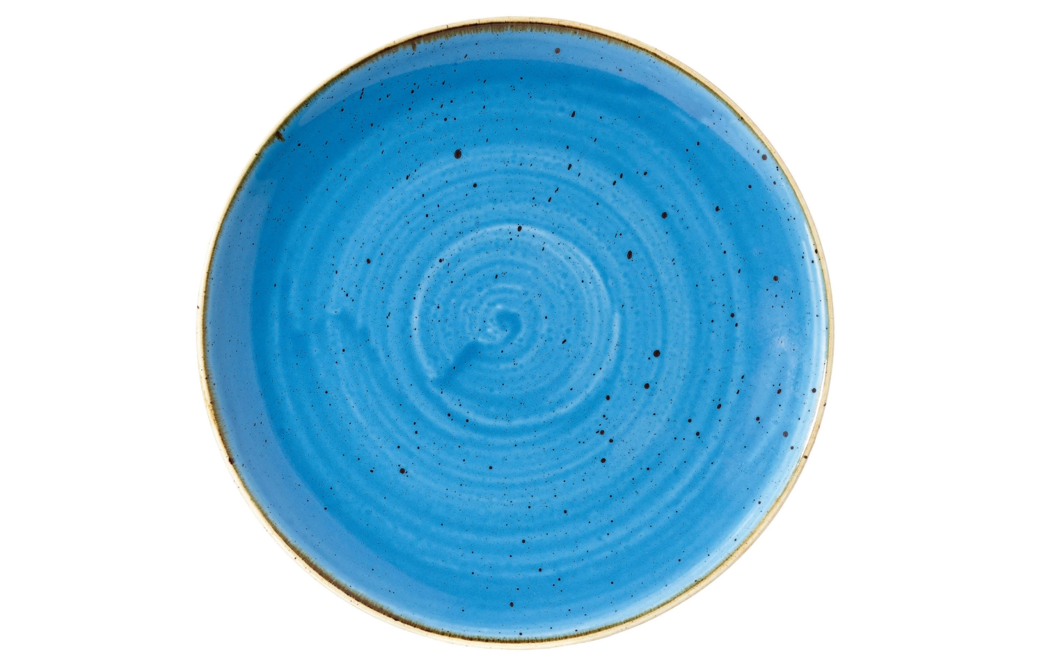 Bild von Churchill - Stonecast Cornflower Blue Coupe Teller flach 21.7 cm