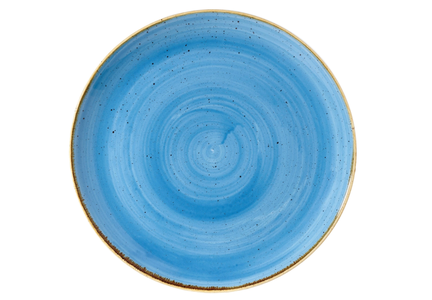 Bild von Churchill - Stonecast Cornflower Blue Coupe Teller flach 28.8 cm