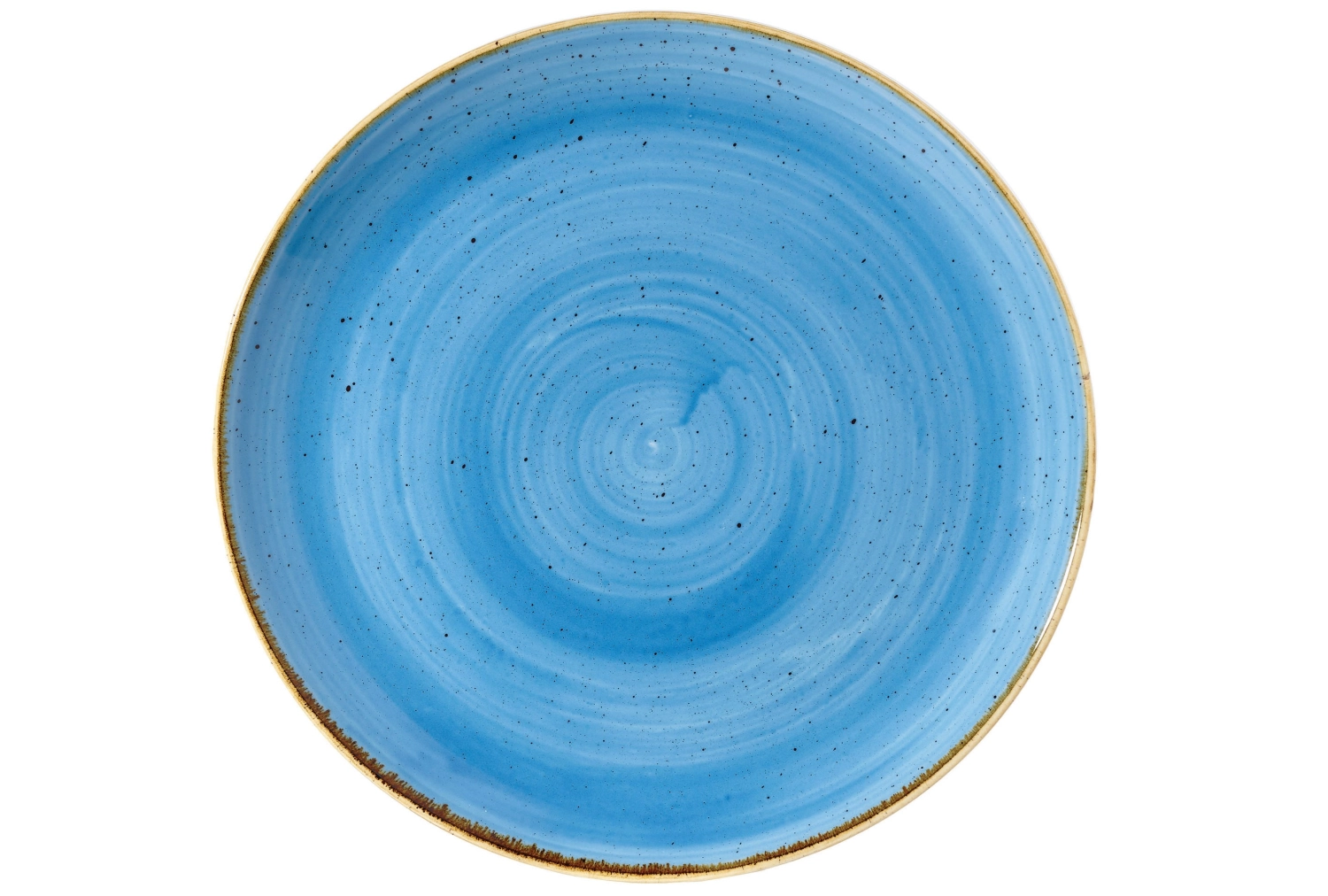 Bild von Churchill - Stonecast Cornflower Blue Coupe Teller flach 32.4 cm