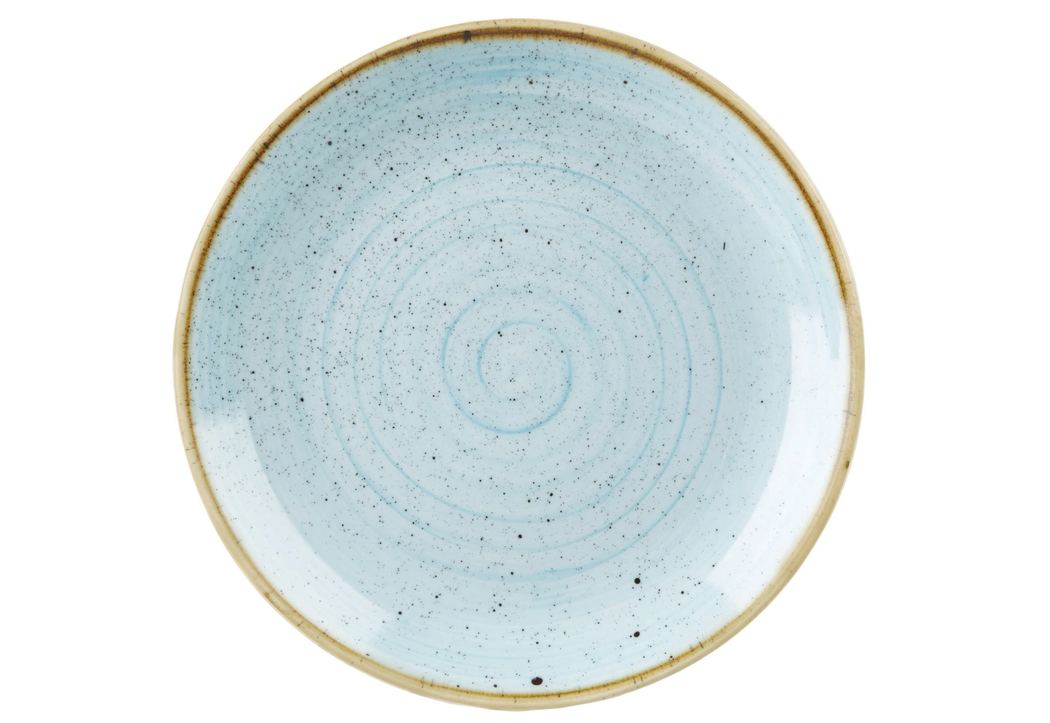 Bild von Churchill - Stonecast Duck Egg Blue Coupe Teller flach 26 cm