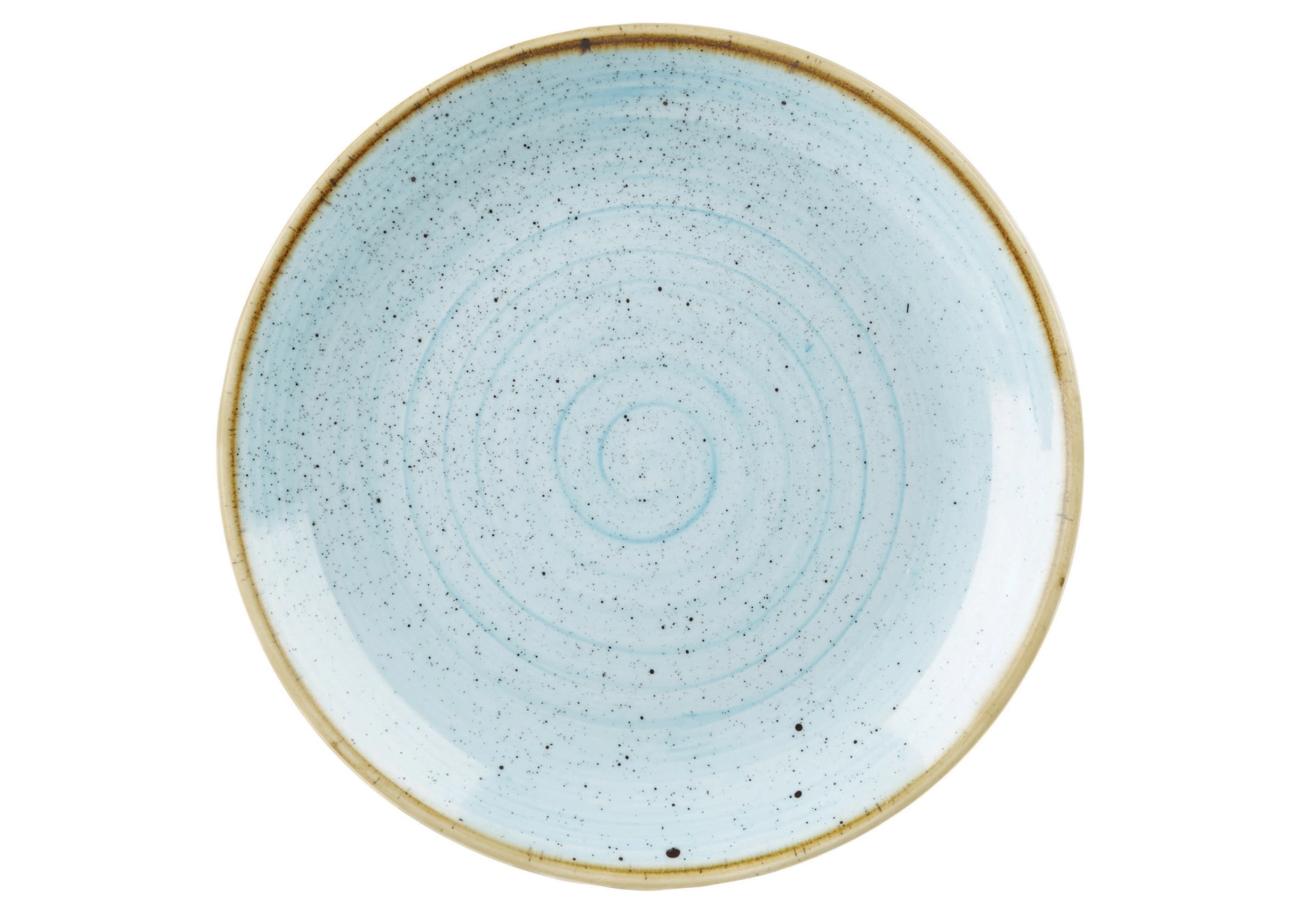 Bild von Churchill - Stonecast Duck Egg Blue Coupe Teller flach 28.8 cm