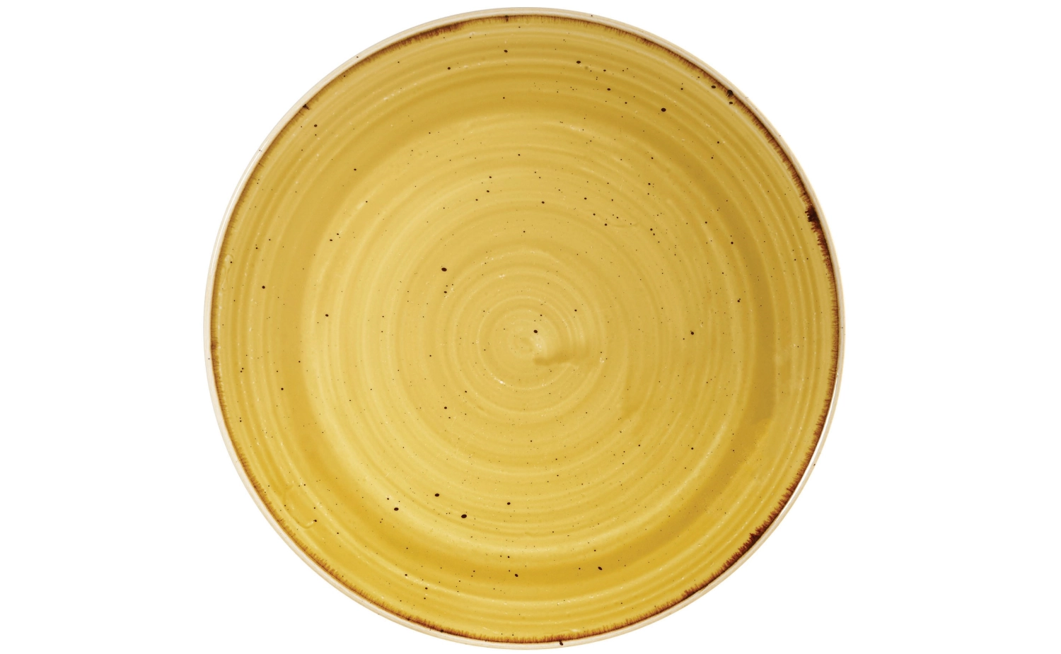 Bild von Churchill - Stonecast Mustard Coupe Teller flach 26 cm