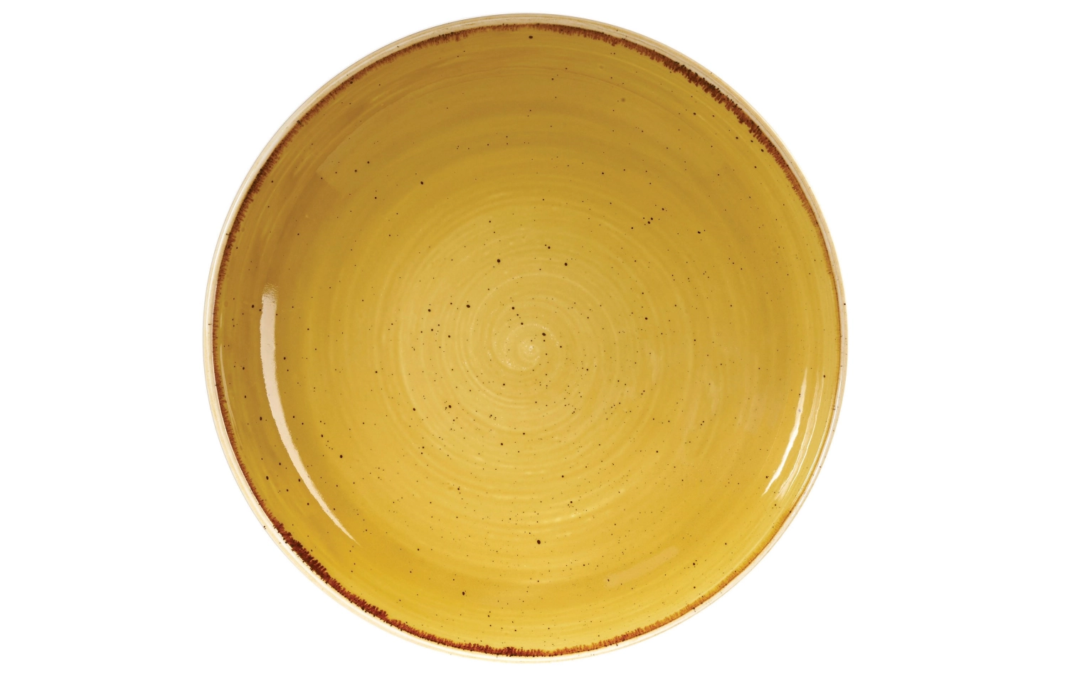 Bild von Churchill - Stonecast Mustard Coupe Teller tief 24.8 cm